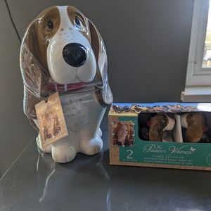 The Pioneer Women Cookie Jar + Salt & Pepper Shakers